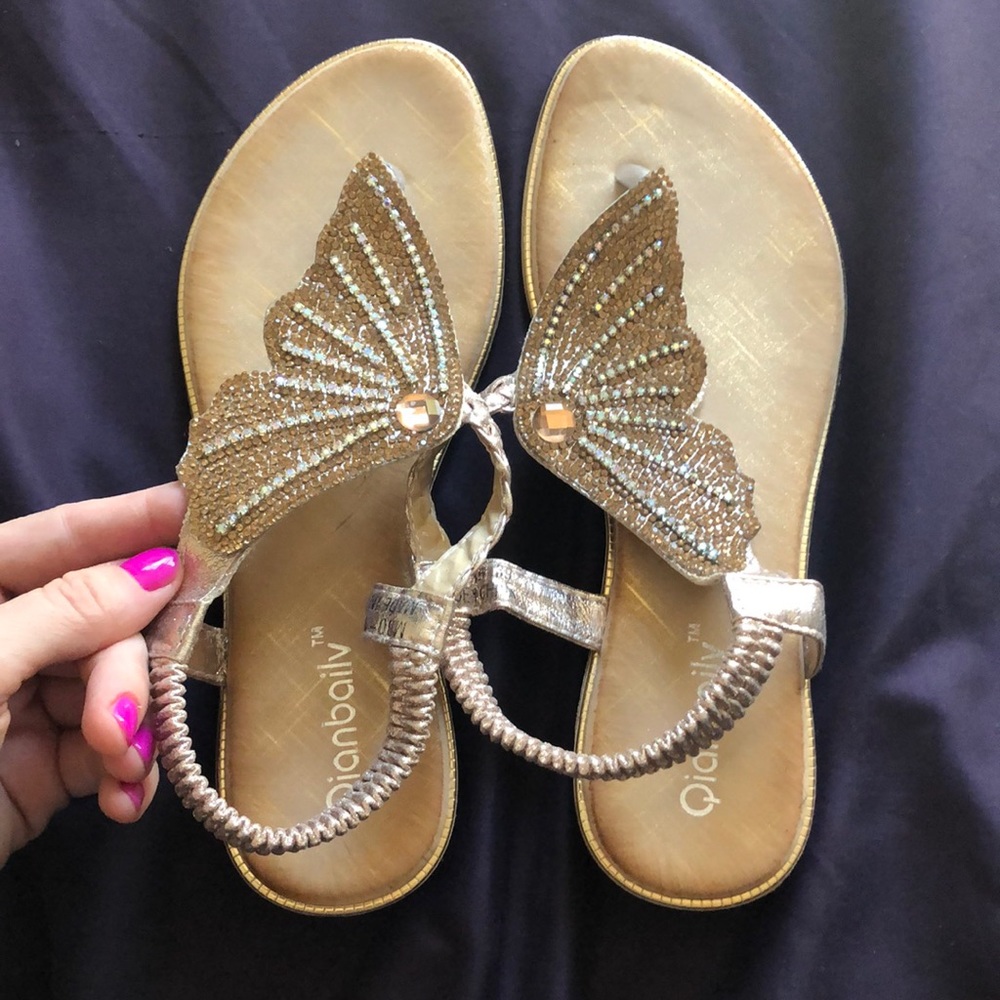 Rhinestone sandals